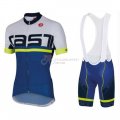 Castelli Cycling Jersey Kit Short Sleeve 2016 Blue White