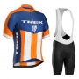 Trek Cycling Jersey Kit Short Sleeve 2016 Blue And Orange