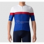 La Passione Cycling Jersey Kit Short Sleeve 2019 White Red Blue