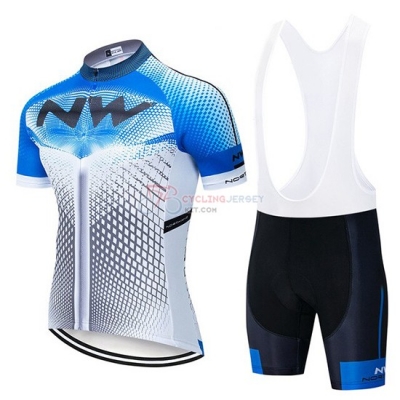 Northwave Cycling Jersey Kit Short Sleeve 2020 Bluee White