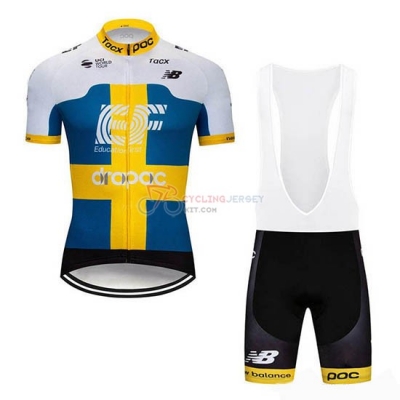 EF Education First Cycling Jersey Kit Short Sleeve 2019 Campione Sweden