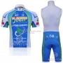 Merida Cycling Jersey Kit Short Sleeve 2011 White And Blue