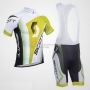 Scott Cycling Jersey Kit Short Sleeve 2013 White And Yellow