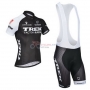Trek Cycling Jersey Kit Short Sleeve 2014 Black And White