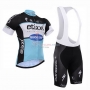 Quick Step Cycling Jersey Kit Short Sleeve 2015 Black And White
