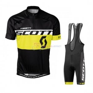 Scott Cycling Jersey Kit Short Sleeve 2016 Yellow Black