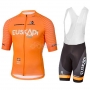2018 Euskadi Cycling Jersey Kit Short Sleeve Orange