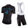 2018 Nalini Cycling Jersey Kit Short Sleeve Black and Blue
