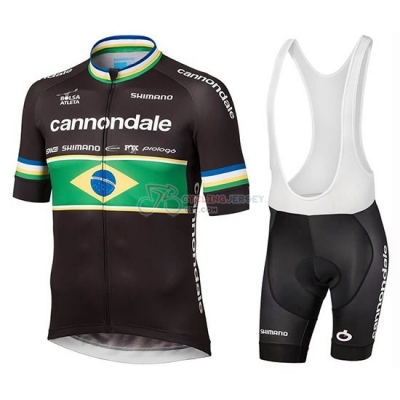 Cannondale Shimano Campione Brazil Cycling Jersey Kit Short Sleeve 2019