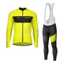 Rc Scott Cycling Jersey Kit Long Sleeve 2020 Yellow Black