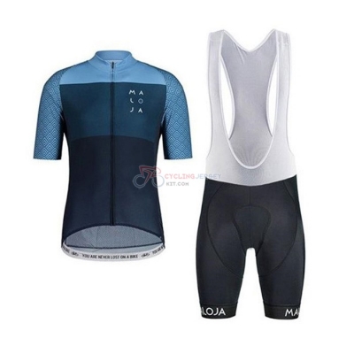 Maloja Cycling Jersey Kit Short Sleeve 2020 Blue