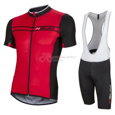 Nalini Cycling Jersey Kit Short Sleeve 2016 Black And Red