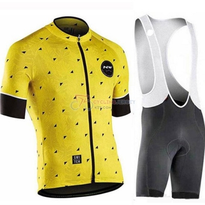 Northwave Cycling Jersey Kit Short Sleeve 2019 Yellow