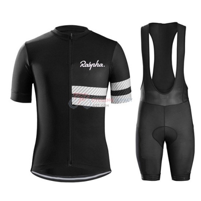 Ralph Cycling Jersey Kit Short Sleeve 2019 Black White