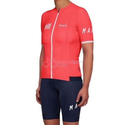 Women Maap Cycling Jersey Kit Short Sleeve 2019 Red