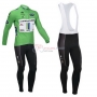 Cannondale Cycling Jersey Kit Long Sleeve 2013 Green And White