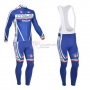 Castelli Cycling Jersey Kit Long Sleeve 2013 White And Blue
