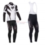Fox Cycling Jersey Kit Long Sleeve 2013 White And Black