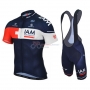 IAM Cycling Jersey Kit Short Sleeve 2016 White And Blue