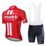 Sunweb Cycling Jersey Kit Short Sleeve 2020 Red White
