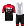 BH Templo Cafes UCC Cycling Jersey Kit Short Sleeve 2020 Black Red