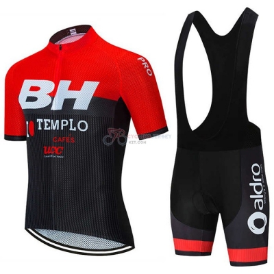 BH Templo Cycling Jersey Kit Short Sleeve 2020 Red Black White