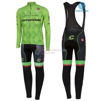 Cannondale Cycling Jersey Kit Long Sleeve 2016 Black And Green