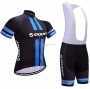 Giant Alpecin Cycling Jersey Kit Short Sleeve 2021 Black Blue
