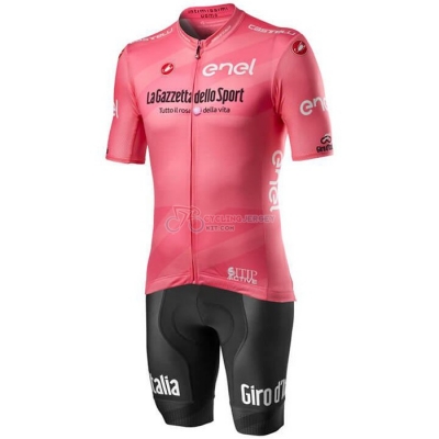 Giro d'Italia Cycling Jersey Kit Short Sleeve 2020 Pink