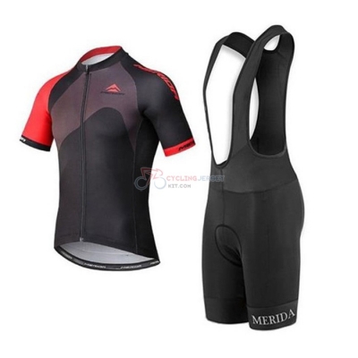 Merida Cycling Jersey Kit Short Sleeve 2020 Red Black1