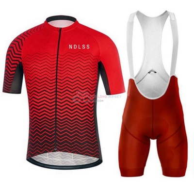 NDLSS Cycling Jersey Kit Short Sleeve 2020 Red