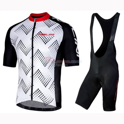 Nalini Podio 2.0 Cycling Jersey Kit Short Sleeve 2019 Black White
