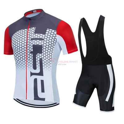 Ralph Cycling Jersey Kit Short Sleeve 2021 White Red