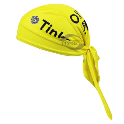 Cycling Scarf Saxo Bank Tinkoff 2015 yellow