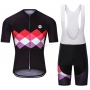 Steep Cycling Jersey Kit Short Sleeve 2021 Black Fuchsia