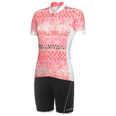 Women RH+ Cycling Jersey Kit Short Sleeve 2020 Pink
