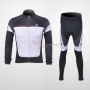 Giordana Cycling Jersey Kit Long Sleeve 2011 White And Black