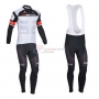 Nalini Cycling Jersey Kit Long Sleeve 2013 Black And White