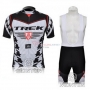 Trek Cycling Jersey Kit Short Sleeve 2010 Black And White