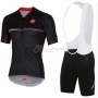 Castelli Cycling Jersey Kit Short Sleeve 2016 Gray Black