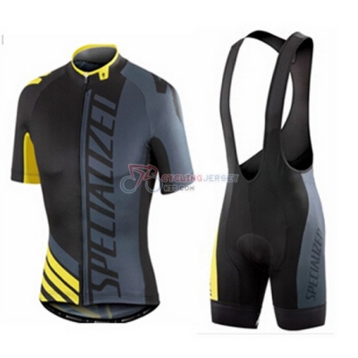 Specialized Cycling Jersey Kit Short Sleeve 2016 Yellow Black