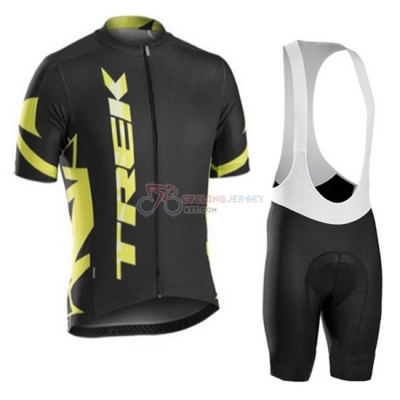 Trek Cycling Jersey Kit Short Sleeve 2016 Yellow And Black