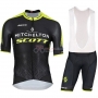 2018 Mitchelton Scott Cycling Jersey Kit Short Sleeve Black