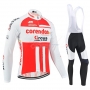 Corendon Circus Cycling Jersey Kit Long Sleeve 2019 White Red