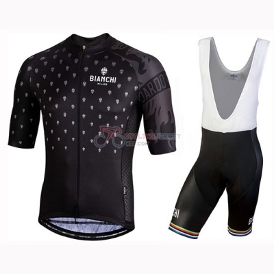 Bianchi Mtx Cycling Jersey Kit Short Sleeve 2019 Black