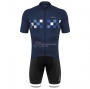 De Marchi Cycling Jersey Kit Short Sleeve 2020 Deep Blue