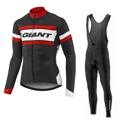 Giant Cycling Jersey Kit Long Sleeve 2017 red and black