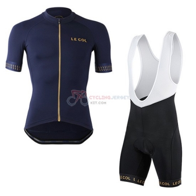 Lecol Cycling Jersey Kit Short Sleeve 2019 Blue