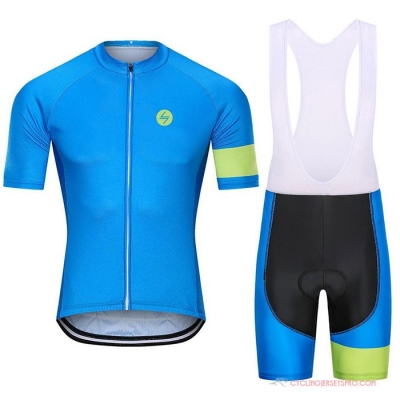 Steep Cycling Jersey Kit Short Sleeve 2021 Blue Green