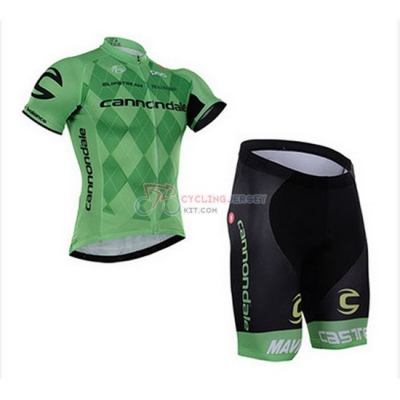 Cannondale Cycling Jersey Kit Short Sleeve 2016 Green